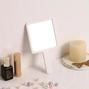 [에스에스62]휴대용 사각형 데일리 미니손거울 메이크업