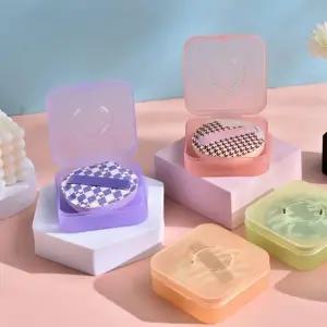 [에스에스62]팩트 퍼프보관함 파우더 퍼프 보관 케이스