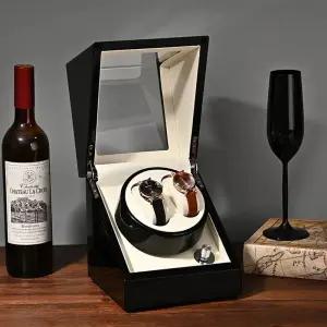 2구 워치 와인더 명품 정리 거치대 오토매틱 보관함