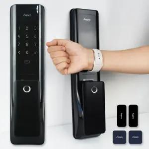 아카라 K100 지문인식 도어락 푸시풀 도어락 디지털 번호키 아카라라이프