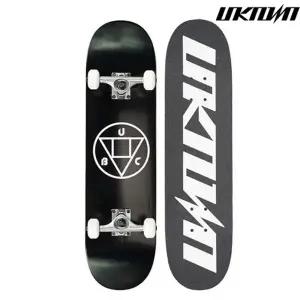 언노운 80.5cm 클래식로고 스탠다드 스케이트보드 블랙