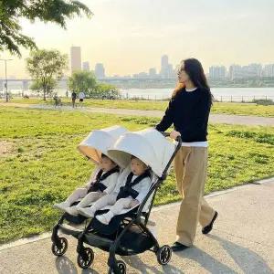 [와이업]2026 쌍둥이 유모차 지니트윈3