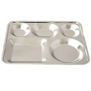 스텐 타원 3찬 식판 주방식판 다용도식판 업소용식판 가정용식판