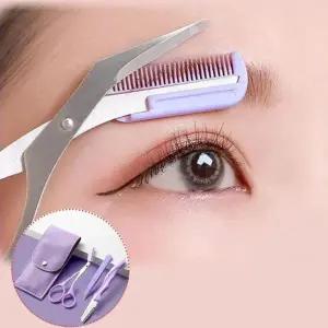 [에스에스62]눈썹 칼핀셋 남자 눈썹가위 숱 정리 3종세트