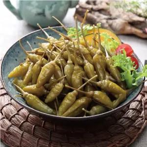 반찬단지 산고추 4kg 업소용 대용량 밑반찬 절임 장아찌 고추장아찌 하늘초