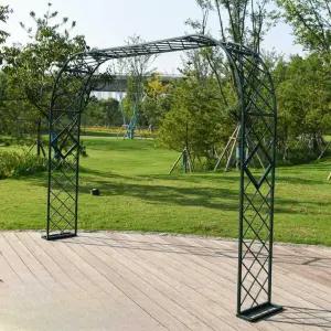 넝쿨 아치 정원 장미 정원아치 지지대 단일상품 그린 철제