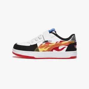 푸마 케이븐 2.0 핫 윌즈 - PUMA Black-Red Fire-PUMA White