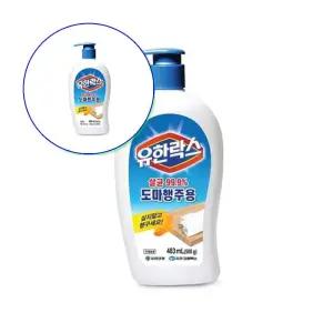 쌍문상회 식기 유한락스 도마 행주용 483ml