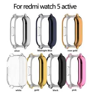 레드미 워치 스크린 보호대 올 어라운드 TPU 범퍼 보호 커버 4 케이스 액세서리 5 라이트 4/5 액티브