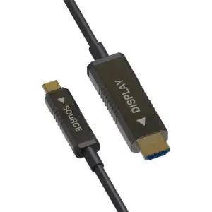 Type USB 3.1 C to HDMI 2.0 AOC 리피터 케이블 20M