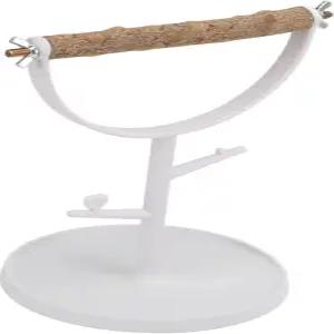 버드 테이블 스탠드 퍼치 잉꼬 훈련 플레이 트리 클로 샤프닝 운동 장난감 휴식 놀이터 우드 새장 액세서리