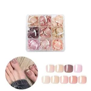 [에스에스62]패디큐어 패디팁 세련된 무드의 프렌치