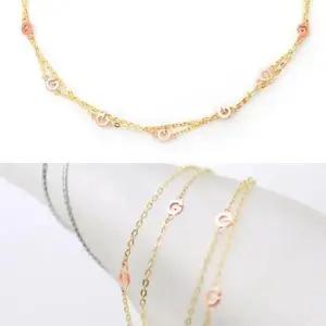 아내선물 골드 팔찌 G 금 14K