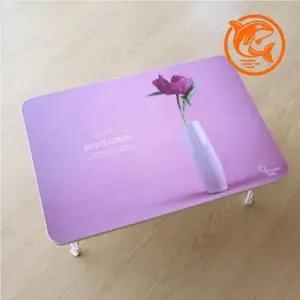 ( )휴대용 다용도 접이식 테이블 중형 퍼플 캠핑 파티 간편 테이블