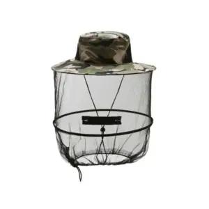 ( )360도 방충 모기장 캠핑 모자 클랙식