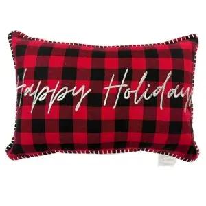 크리스마스 데코 쿠션 플레이드