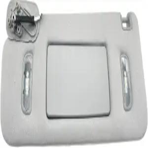 2015-2019년 교외 시에라 1500 2500 3500 타호를 위한 왼쪽 운전석 선바이저 그레이 자동차용 선 프로텍션