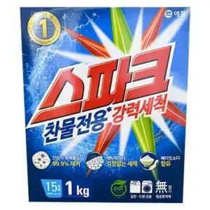 스파크 세탁세제1kg 카톤