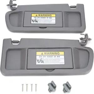 왼쪽 운전석 및 오른쪽 조수석 사이드 선바이저 혼다 시빅 2006 2007 2008 2009 2010 2011 2011을