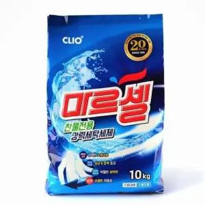 10kg 찬물전용 세탁세제 베이킹소다 마르셀 대용량
