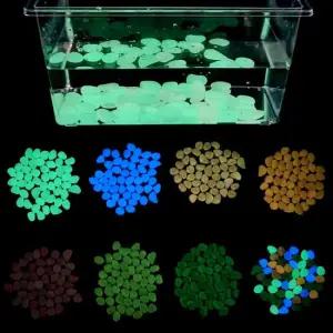 어항장식자갈 야광 자갈 플라스틱 어항 인테리어 소품