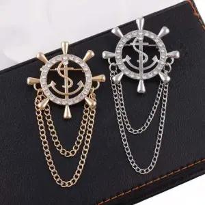 마린 정장 브로치 부토니에 정장브로치 옷핀 앵카뱃지