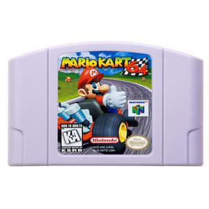 INSTR N64 게임 카트리지 마리오 카트 64 NTSC 버전 레트로 재구성