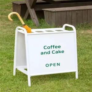 우산꽂이 입간판 철제 카페 매장 입구 가게 스탠드 현관