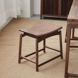 등받이없는 식탁의자 원목 보조 벤치형 나무의자 현관 라탄