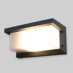 실외벽등 코너 벽등 BR 그레이 등기구 복도 현관 생활방수 소켓