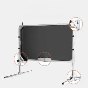 빔프로젝터스크린 대형 사무실 스크린 카페 스크린빔