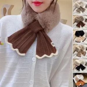 여성 학생목도리 크로스퍼 머플러 예쁜목도리 귀욤 WFGEVIS