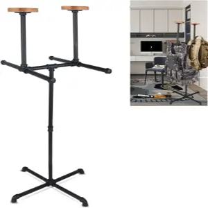 아머 스탠드 헤비 듀티 바디 가중 조끼 투 브래킷 전술 기어 풀 벨트 랙 법 집행 플레이트 캐리어 군사