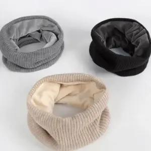 융기모 머플러 남자 넥워머 골지 기모 여자 방한 겨울 WFGDVTF