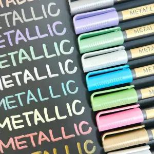 메탈릭 마카펜 다꾸 미술 색칠 10컬러 학원 학교 스케치 애니메이션 디자인 신한 알파 코픽 렌더링 디자인