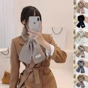 눈꽃 인조퍼 쁘띠 머플러 WFGDKZ0