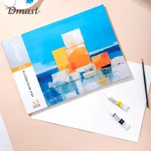 수채 스케치 패드 A4전문가용북 드로잉 하드커버노트 두꺼운 A4 상철 크로키 스프링 화방용 미술 도화지 북