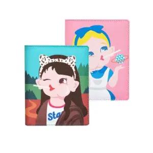 BENTOY 신분증 티켓 여행용 다기능 캐릭터 여권지갑 iNj9+1BZR