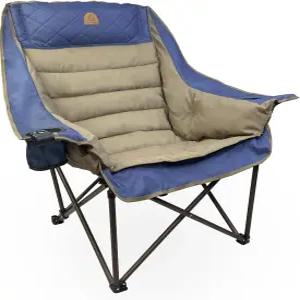 스포츠 및 야외용 블랙 시에라 디럭스 패딩 캠핑 의자 오버사이즈 XL 야외 접이식 의자로 400파운드 듀얼
