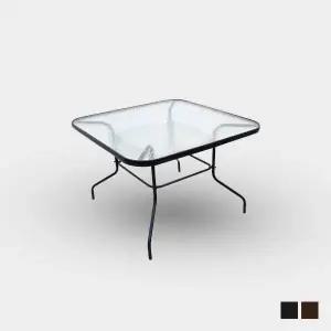 밴프 정원 테이블 크리스탈 100 사각 카페 펜션 야외 테라스