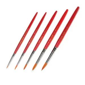 화홍 세필 붓(320 5본조) 물감 학생 학습용 교육용 수채 미술준비물 그림