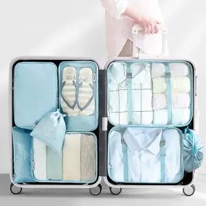 여행용 멀티파우치 7종세트 여행파우치 캐리어 정리백 여행용파우치