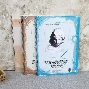 8절전문가용스케치북5권(색상랜덤)8 8노트 그림판 그림용 놀이 그리기 미술 용북