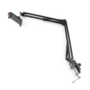 비대면 회의 업무 사무실 태블릿 접이식 책상 스탠드인강용거치대 화상수업용품 용폰 디카 테이블클램프 개