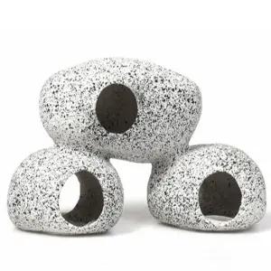 은신처 새우 어항 장식품 세라믹 피쉬놀이터 3단 수조 장식 물고기 인테리어 소품