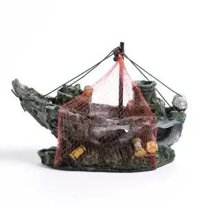 어항장식품 어항 장식 난파선 수족관 꾸미기