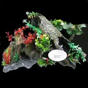 여과부품 수족관 은신처 장식 통나무 모형 수조 온도계 수조용품