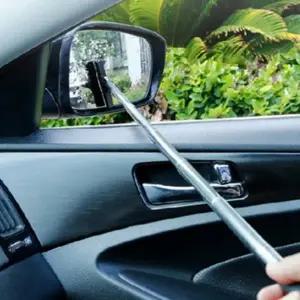 ( )자동차 사이드미러 스퀴지 백미러 창문 밀대 물기제거 닦이 청소 휴대용 와이퍼 길이조절