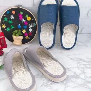 [모두모아]마사지 지압 거실화 1P여성 사무실 실내 슬리퍼 지압거실화 지압실내화 지압슬리퍼 거실슬리퍼