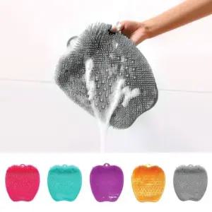 [모두모아]실리콘 풋 브러쉬 세척매트 각질제거 발닦개 풋패드 발각질 발각질제거 발마사지 발세적